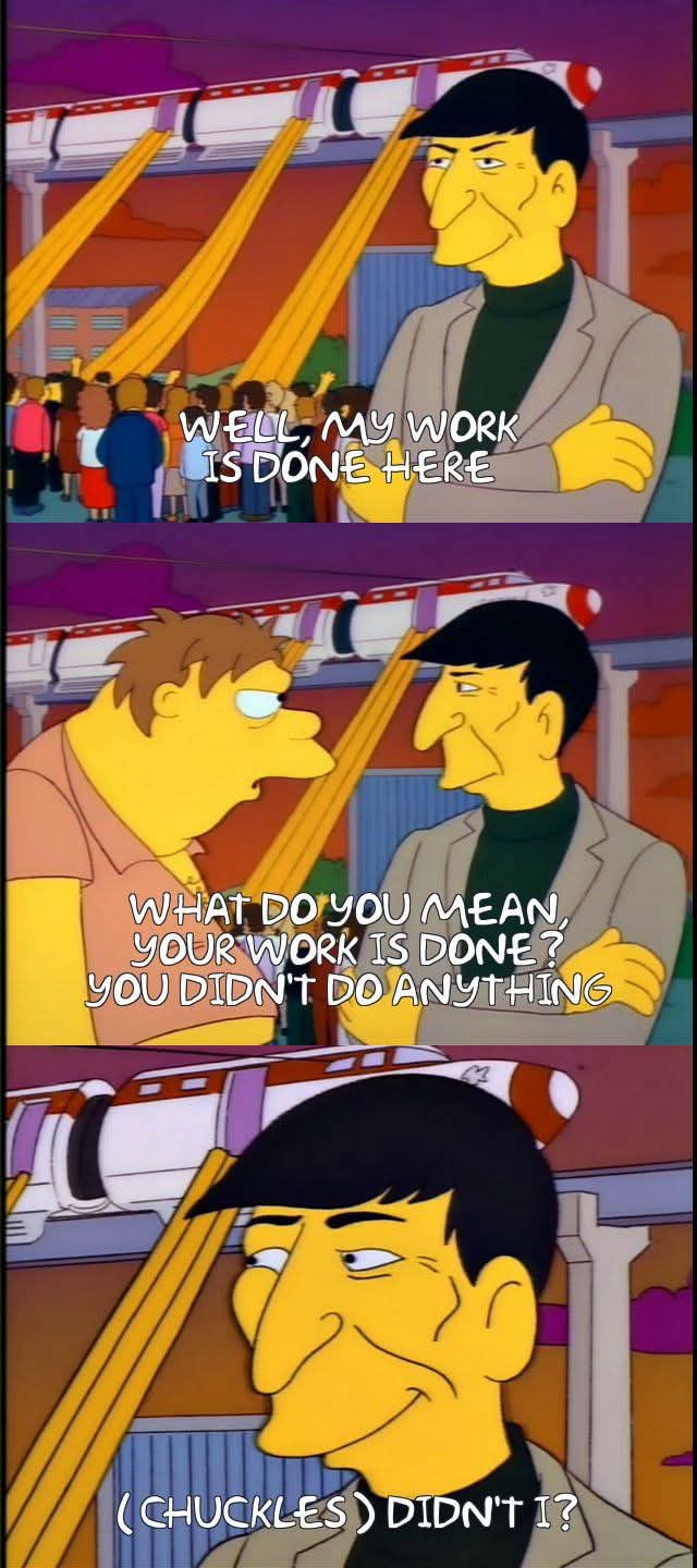 Well my work is done here Blank Meme Template