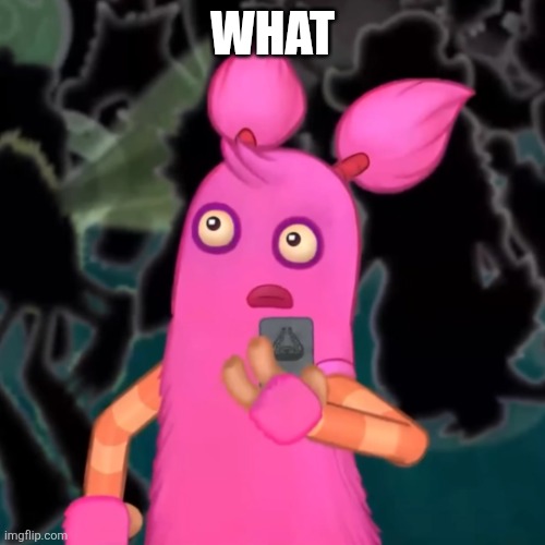 Pompom shocked | What | image tagged in pompom shocked | made w/ Imgflip meme maker