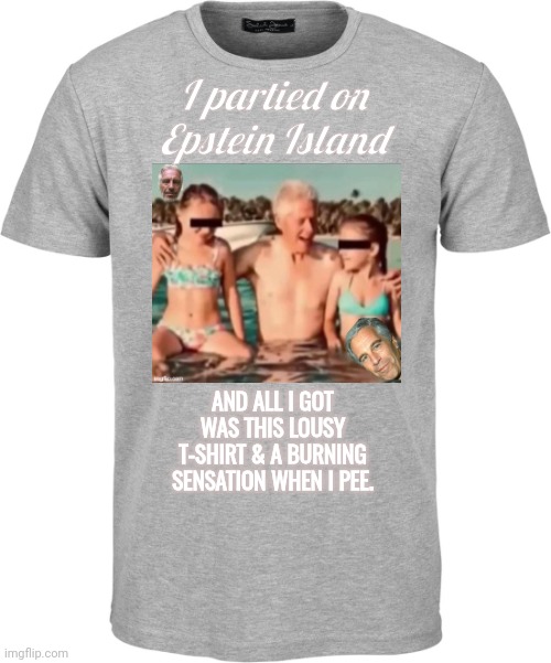 Epstein Island gift shop shirt ¹ Blank Meme Template