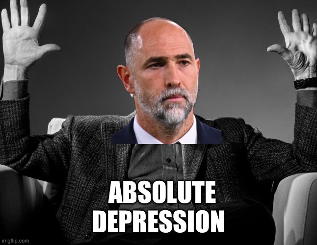 It’s so over | DEPRESSION; ABSOLUTE | image tagged in absolute cinema | made w/ Imgflip meme maker