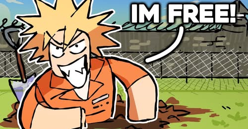 bakugo is free Blank Meme Template