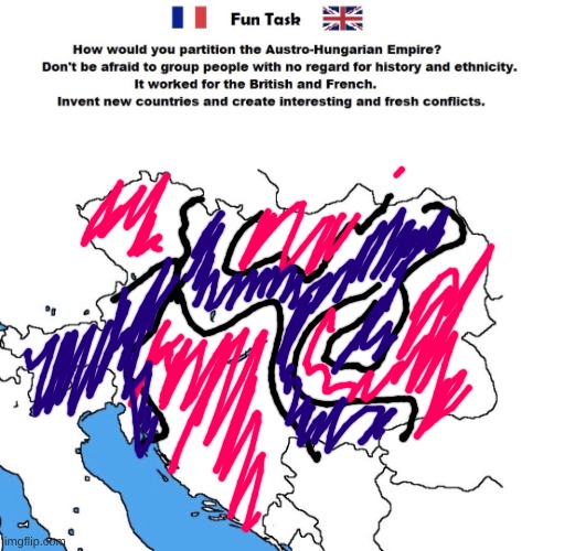 Partition Austria-Hungary! | image tagged in partition austria-hungary | made w/ Imgflip meme maker