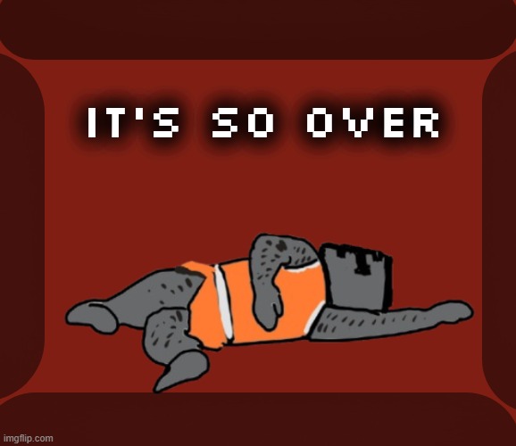 Look ma I learned a new trick on that Image Flip site | it's so over | image tagged in rmk | made w/ Imgflip meme maker