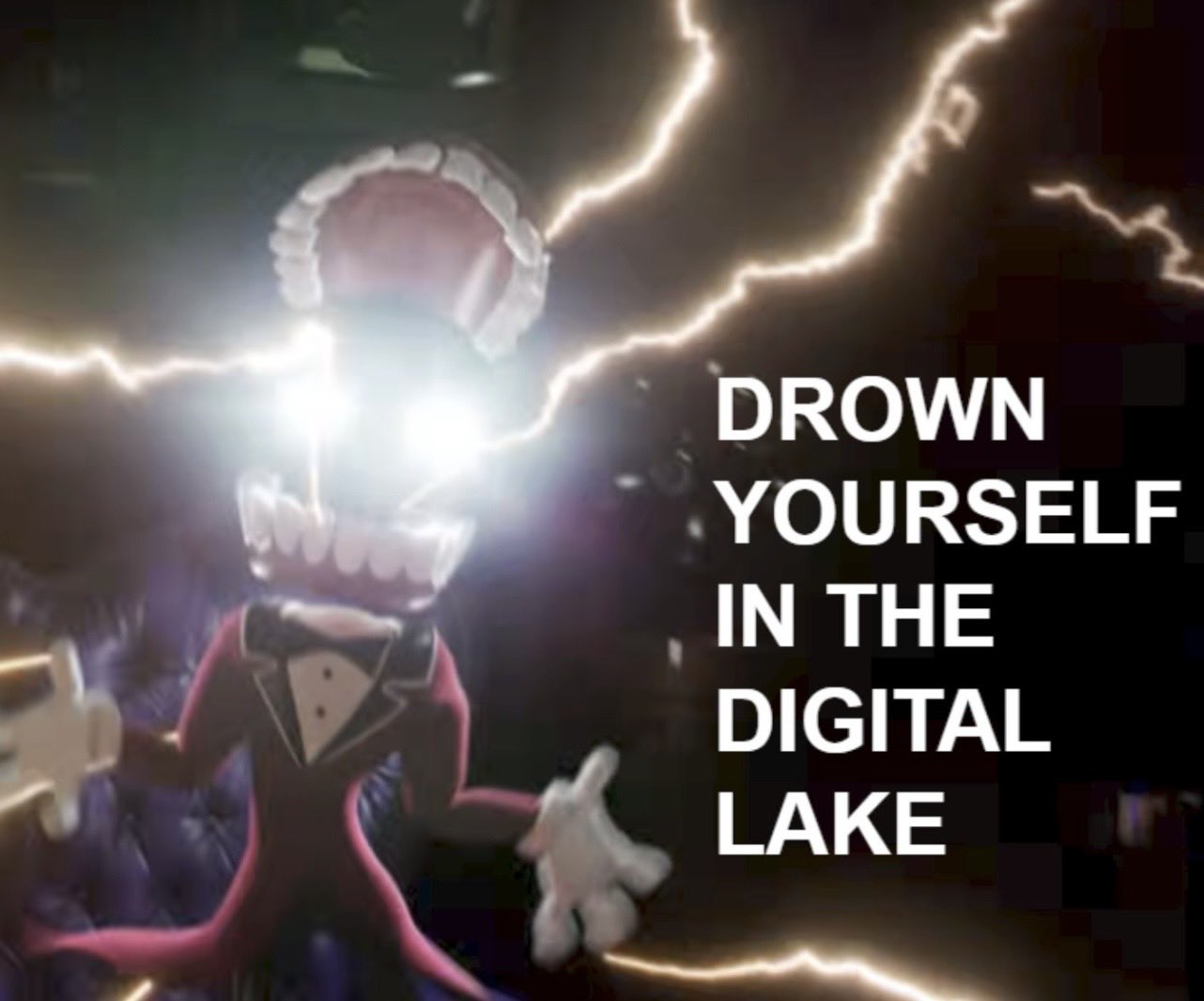 Caine: LowTierGod edition Blank Meme Template