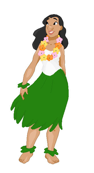Hula Nani Pelekai (Hawaiian Outfit) Meme Template