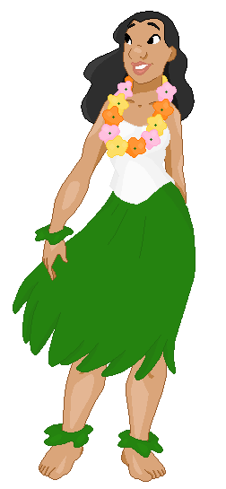 Hula Nani Pelekai (Hawaiian Outfit) Meme Template