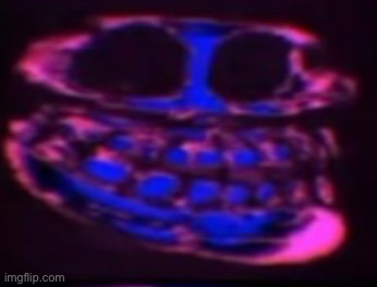 Purple Trollge Blank Meme Template