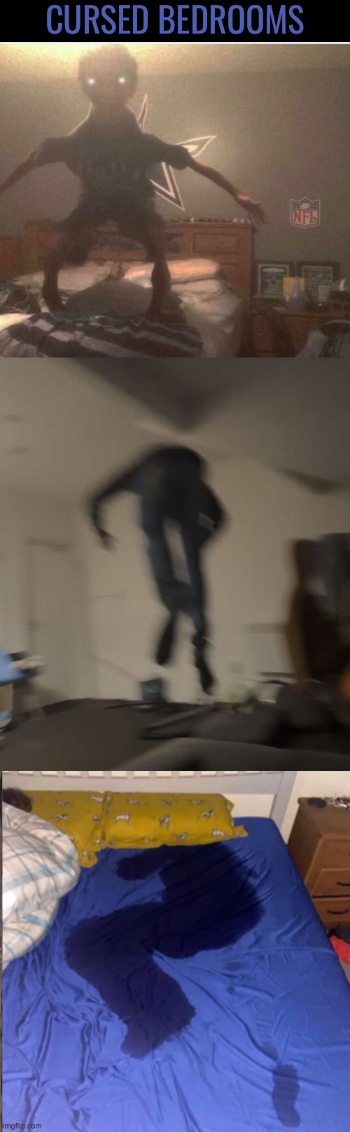 Cursed Bedrooms | Cursed bedrooms | image tagged in cursed images,what a terrible day to have eyes,bedroom,haunted,what did i just see,drink bleach | made w/ Imgflip meme maker