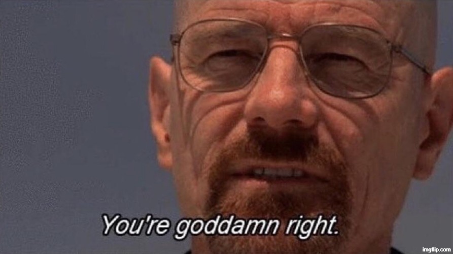 You're goddang right | image tagged in you're goddang right | made w/ Imgflip meme maker
