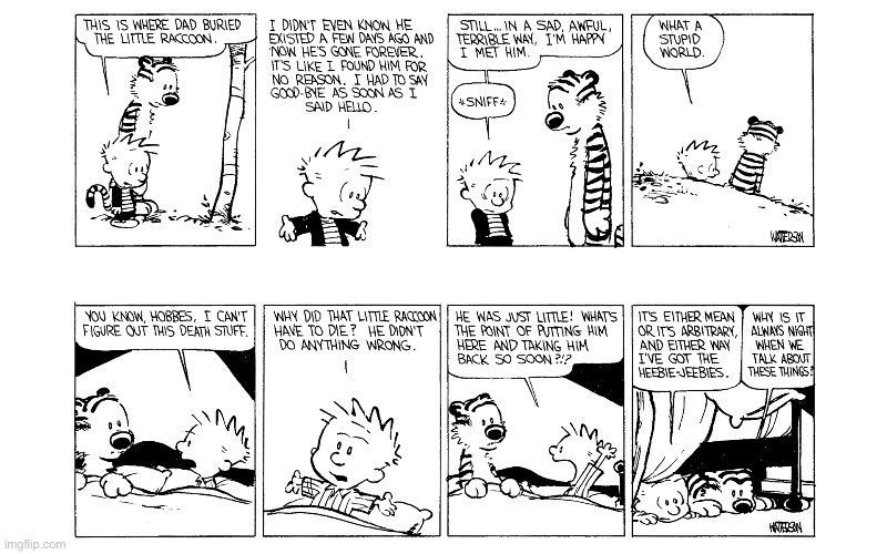 image tagged in calvin and hobbes,comics | made w/ Imgflip meme maker