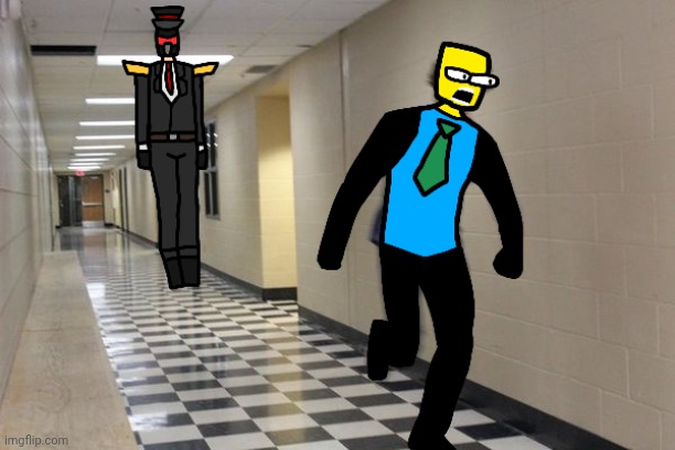 General U.L.X. Chasing Major Cloog (Remake) | image tagged in funny,floating boy chasing running boy,memes | made w/ Imgflip meme maker