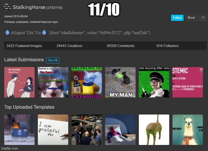 11/10 | made w/ Imgflip meme maker