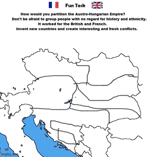 Partition Austria-Hungary! | image tagged in partition austria-hungary | made w/ Imgflip meme maker