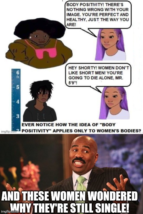 Making the Rules | And these women wondered why they're still single! | image tagged in shrug,memes,politics,feminism | made w/ Imgflip meme maker