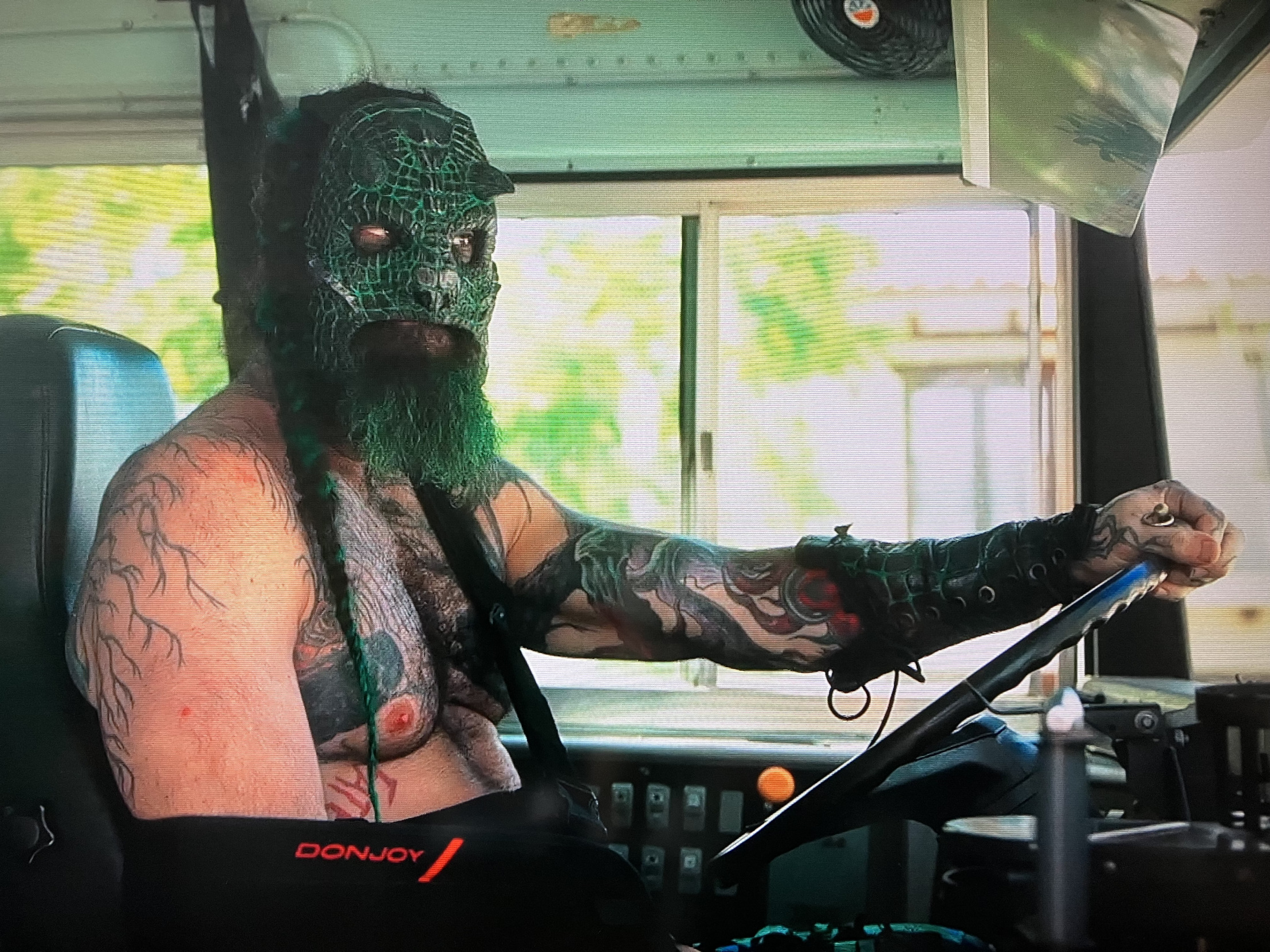 Luchasaurus - get in loser Blank Meme Template