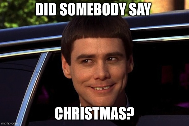 one of my favorite movies | did somebody say; Christmas? | image tagged in did somebody say,if you know you know | made w/ Imgflip meme maker
