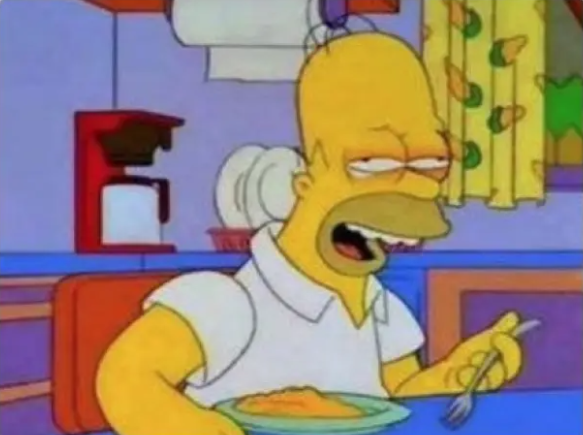 Homer Simpson Blank Meme Template