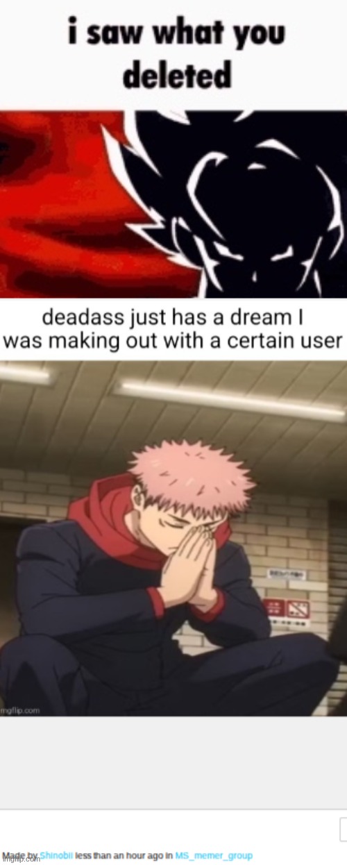 image tagged in i saw what you deleted | made w/ Imgflip meme maker