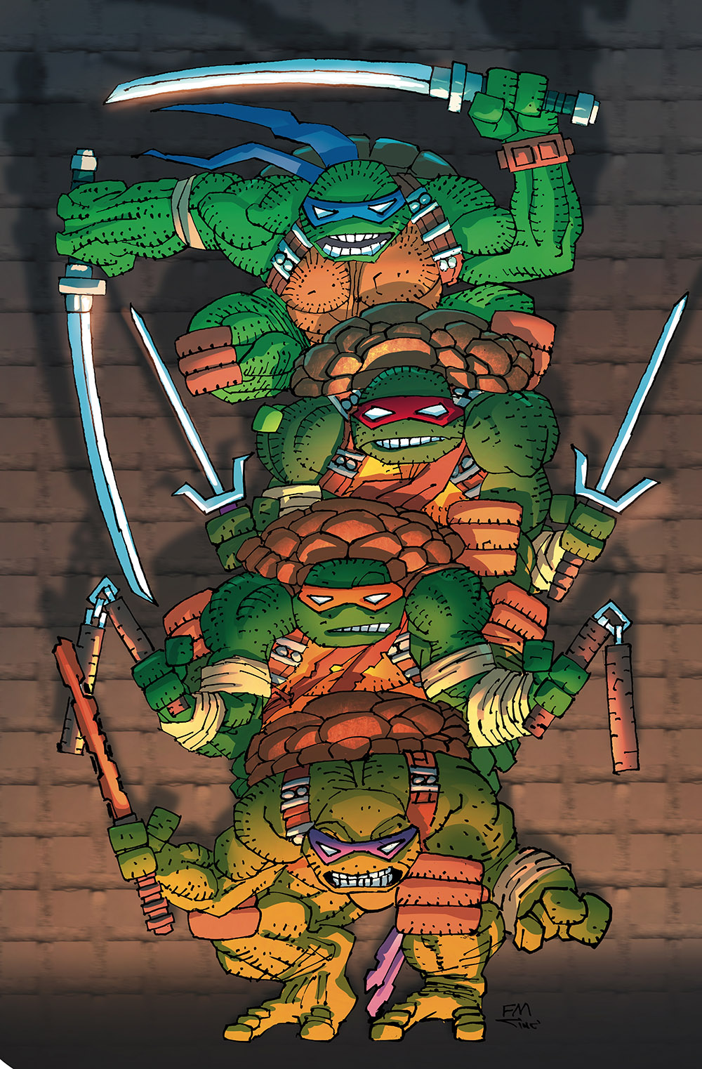 Ninja Turtles by Frank Miller Blank Meme Template