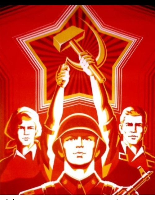 Communist Propaganda poster Blank Meme Template