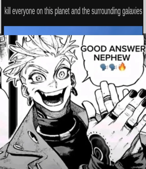 kill everyone Blank Meme Template