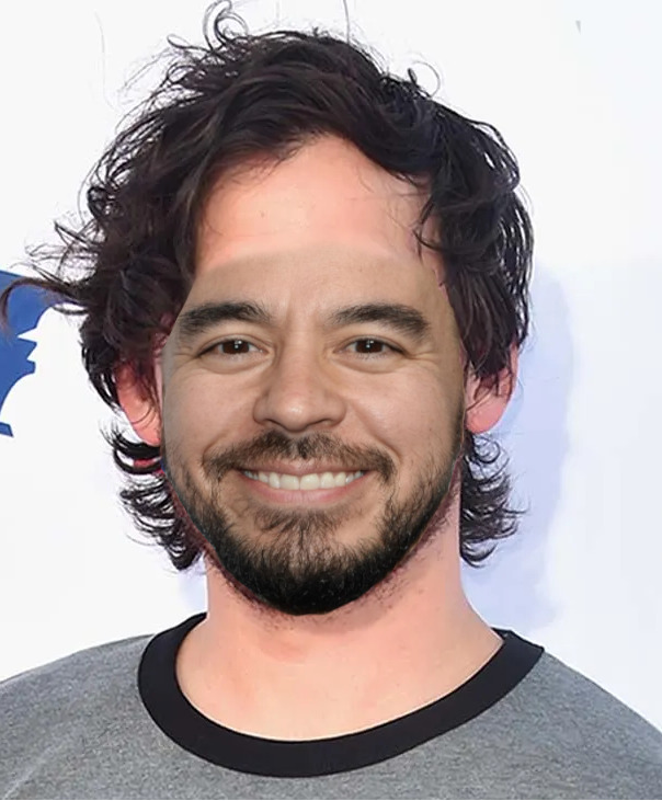 mikeiplier | image tagged in markiplier,mike shinoda,linkin park,shitpost,cursed,you have been eternally cursed for reading the tags | made w/ Imgflip meme maker