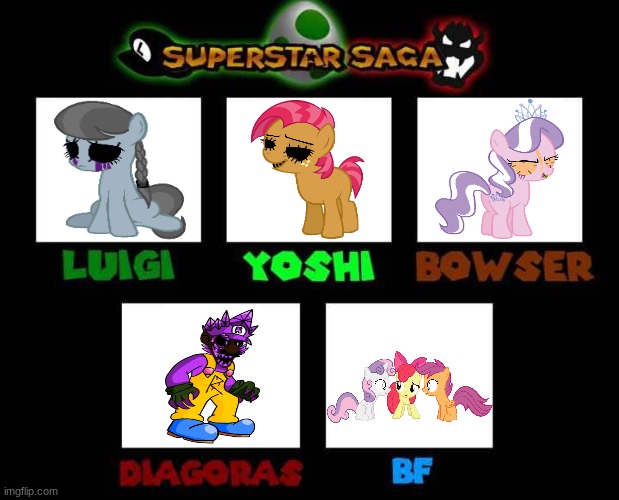 One Bad Apple - Superstar Saga Rodney Rearrange | image tagged in superstar saga template | made w/ Imgflip meme maker