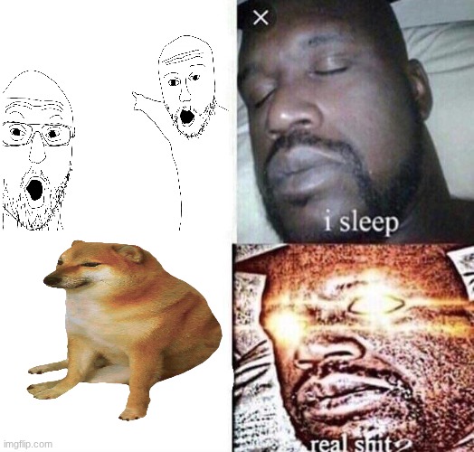 doggo sleep | image tagged in i sleep | made w/ Imgflip meme maker