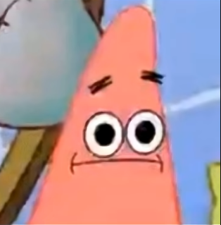 Confused Patrick Blank Meme Template