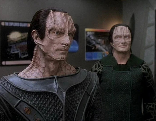 Garak & gul dukat DS9 Blank Meme Template