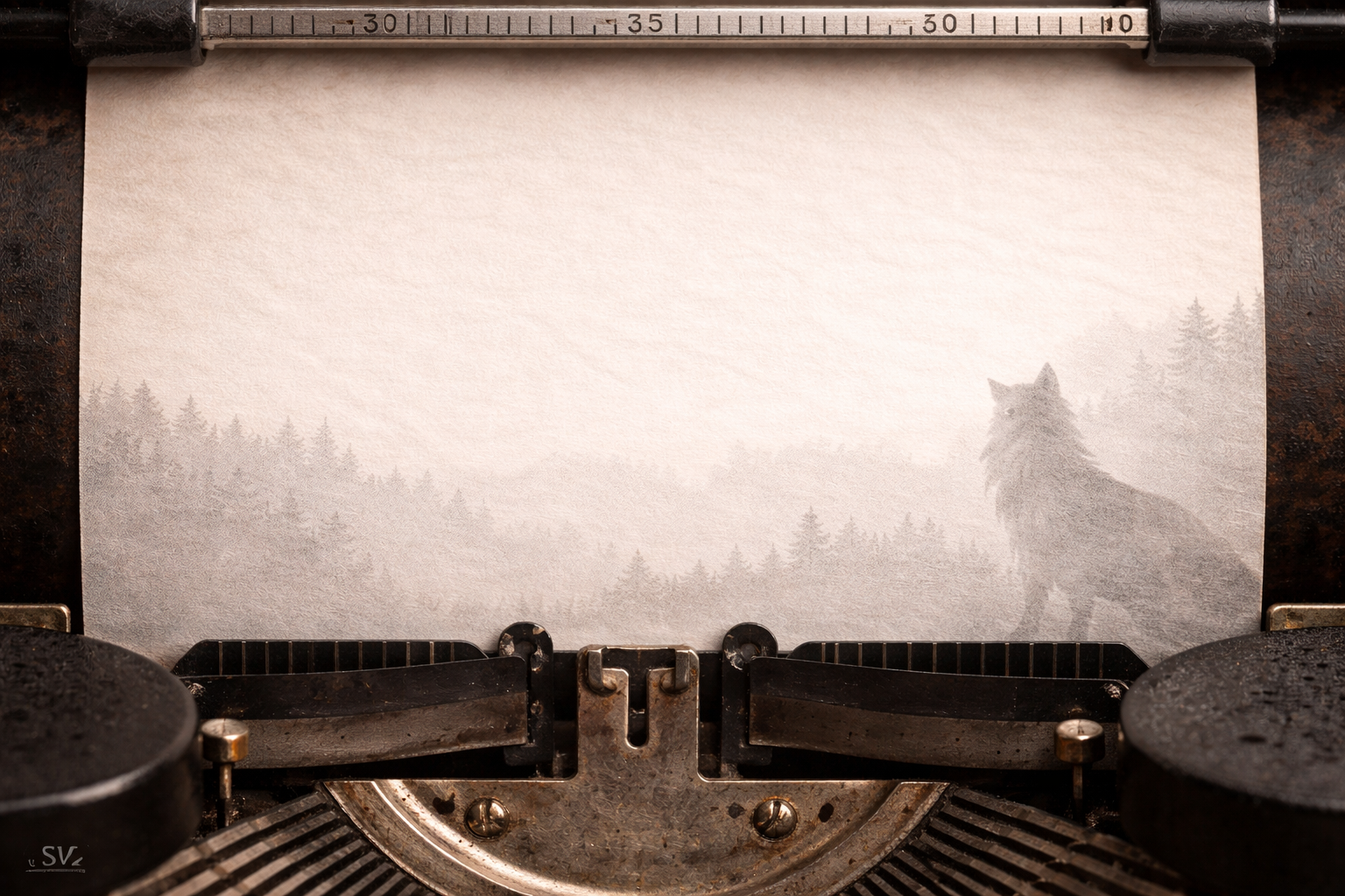 Typewriter Blank Meme Template