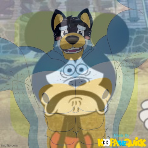WHY ARE THEY DOWN BAD FOR BLUEY'S DAD?! | image tagged in bluey | made w/ Imgflip meme maker
