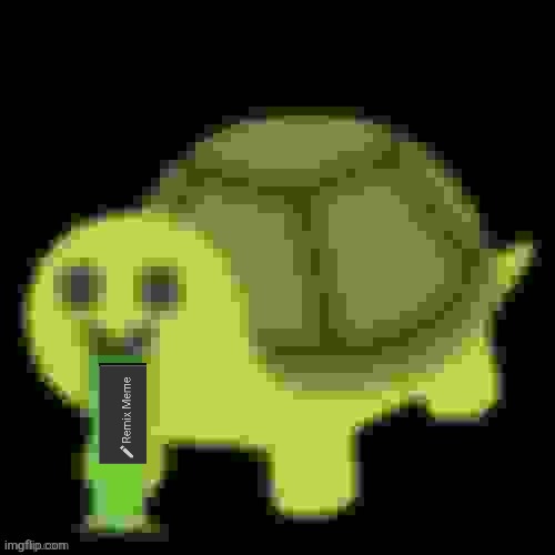 Low Quality Barfing Turtle | image tagged in low quality barfing turtle | made w/ Imgflip meme maker