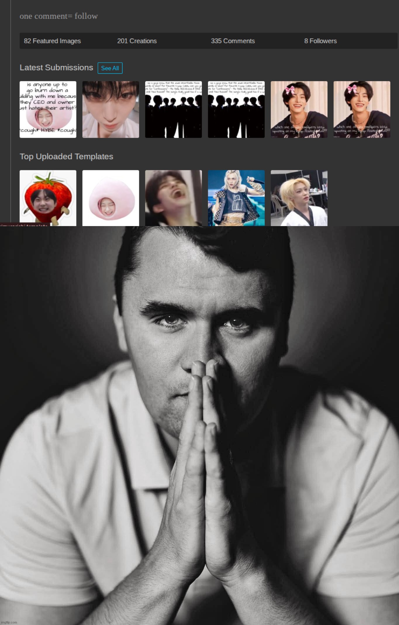 image tagged in charlie kirk | made w/ Imgflip meme maker