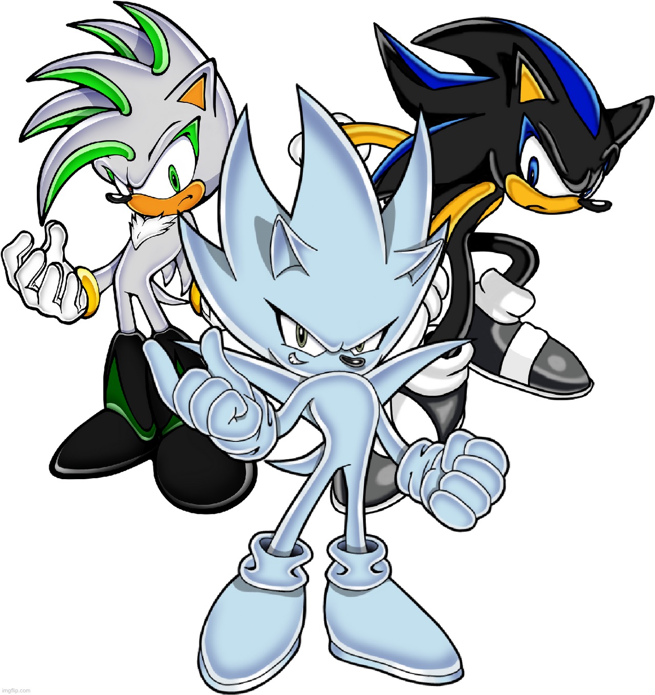 these dudes had hella aura in fan sprite animations | made w/ Imgflip meme maker