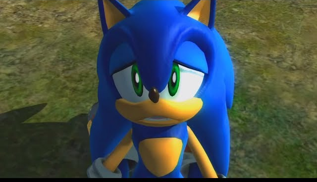 Sad 06 sonic Blank Meme Template