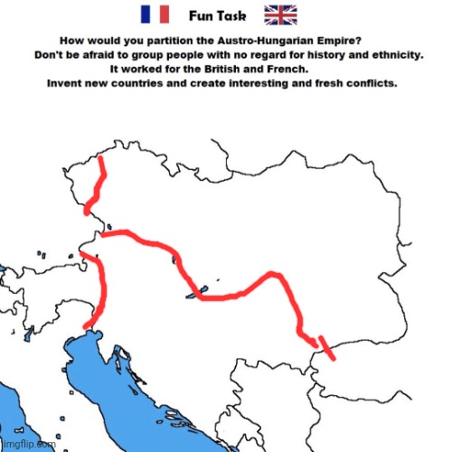 Partition Austria-Hungary! | image tagged in partition austria-hungary | made w/ Imgflip meme maker