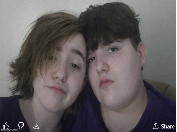 I asked ChatGPT to put my partner and I together | made w/ Imgflip meme maker