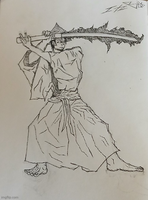 I dreweth a samurai | made w/ Imgflip meme maker