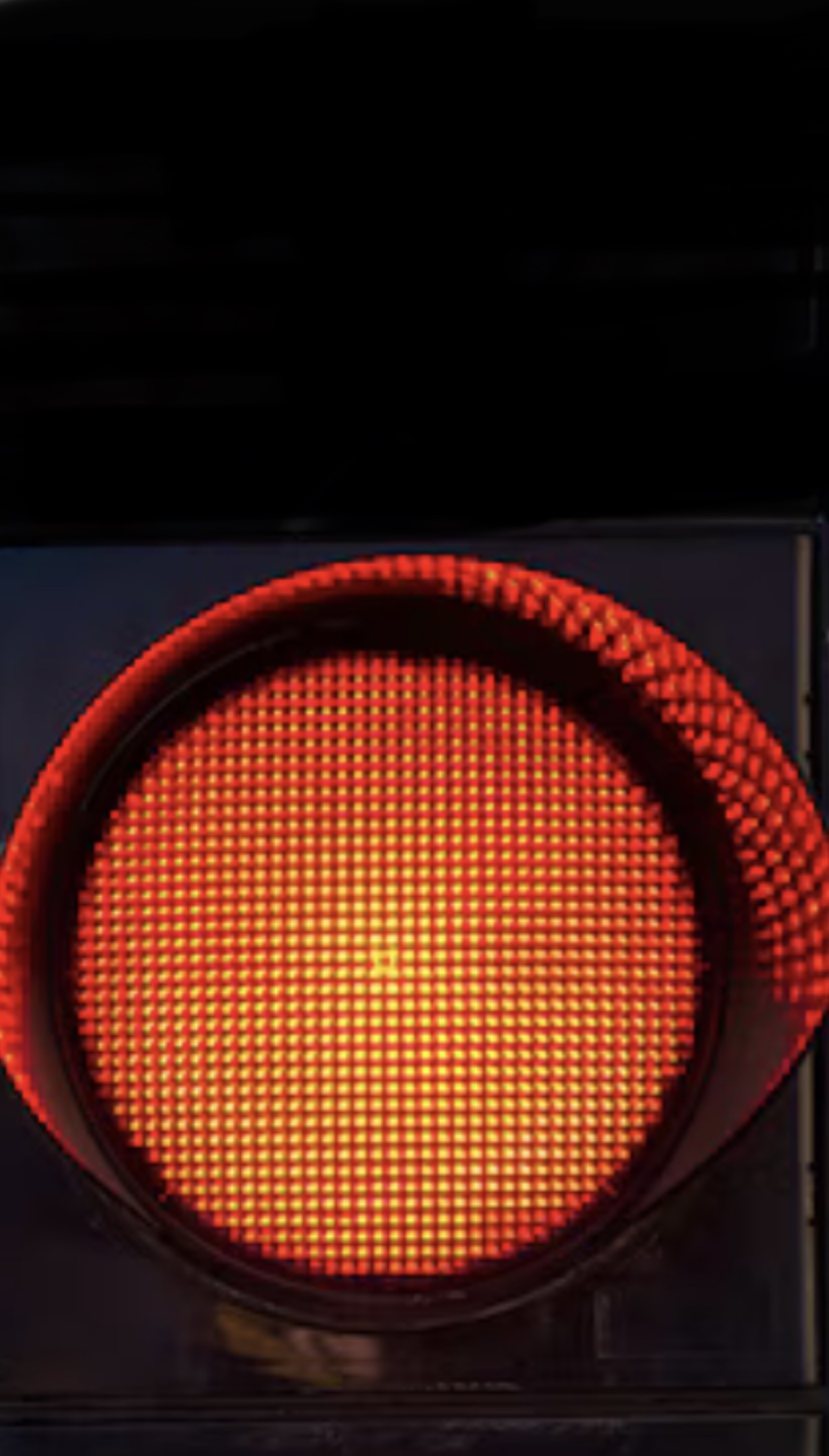 red light from traffic signal Blank Meme Template