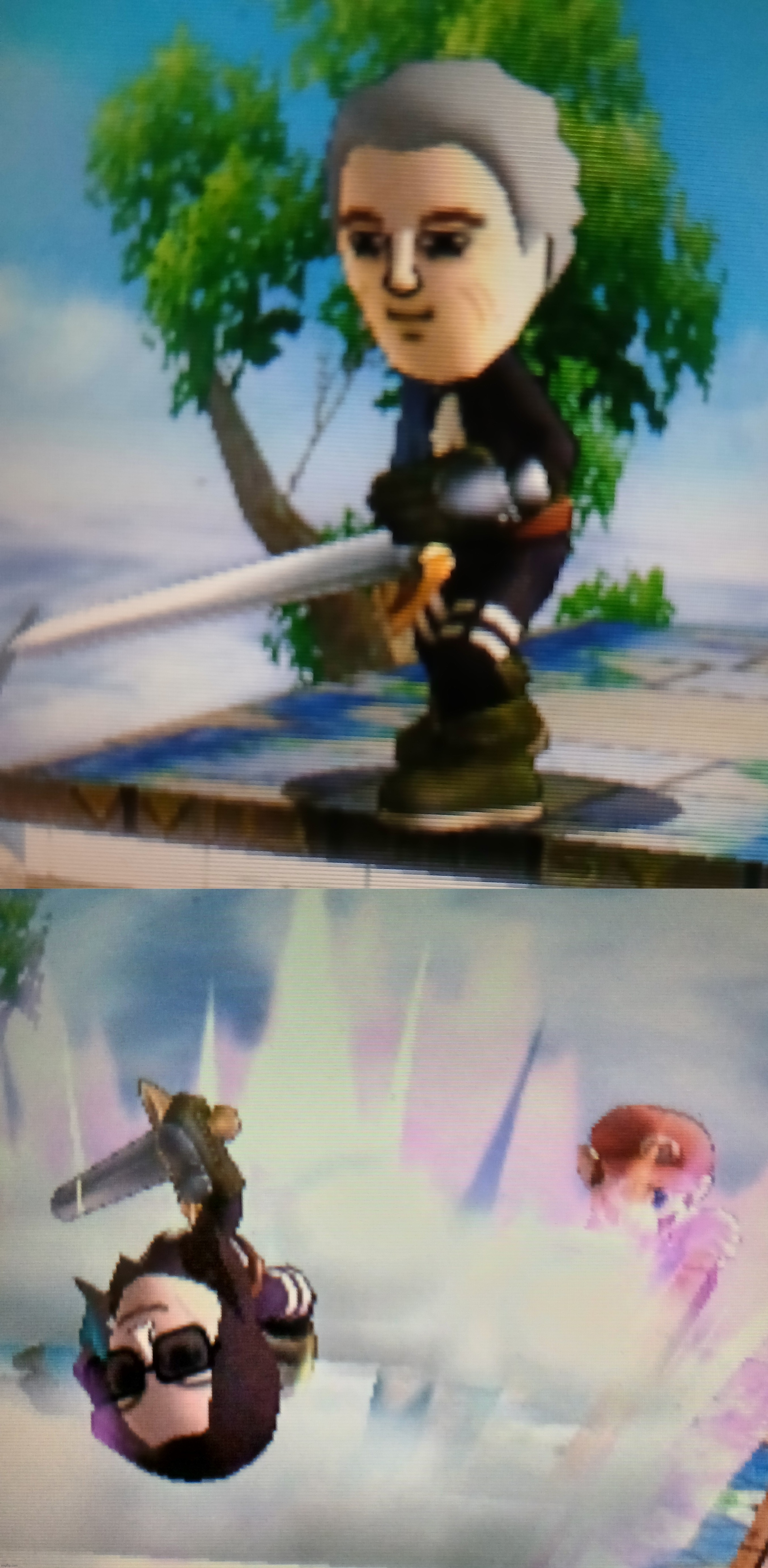 Miis are great | image tagged in smash bros | made w/ Imgflip meme maker