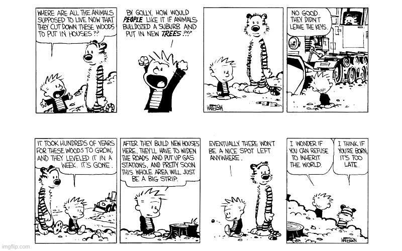 image tagged in calvin and hobbes,comics | made w/ Imgflip meme maker