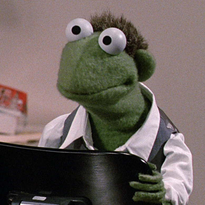 Actual for-real Kermit Blank Meme Template