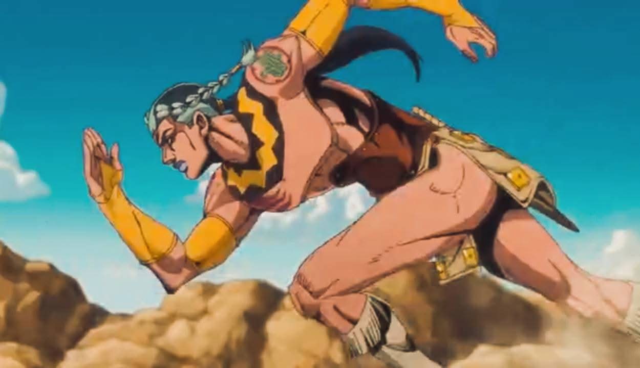 JoJo's Bizarre Adventure Steel Ball Run Sandman Blank Meme Template