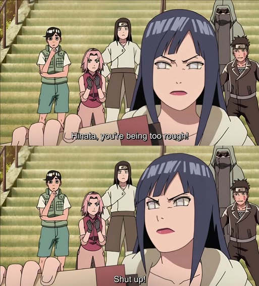 Angry Hinata Blank Meme Template