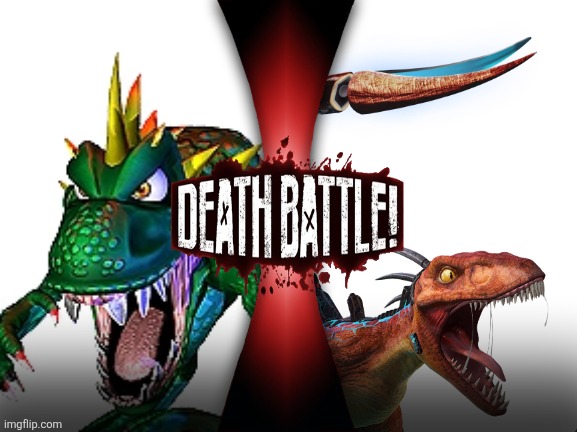 Riptor vs. Lizzie (killer instinct vs. rampage) | Death Battle | image tagged in killer instinct,rampage,death battle | made w/ Imgflip meme maker