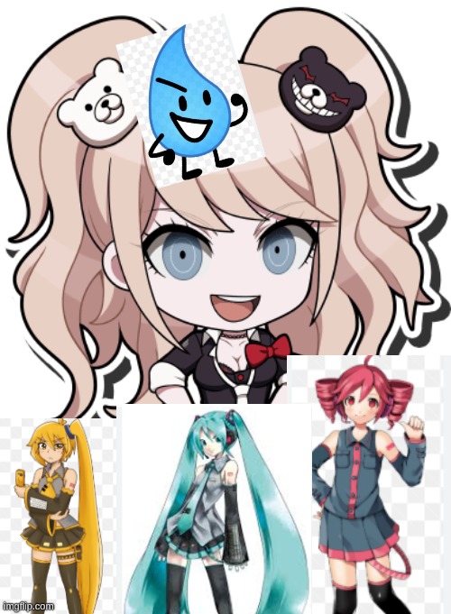 Junko | image tagged in junko,bfdi,hatsune miku | made w/ Imgflip meme maker