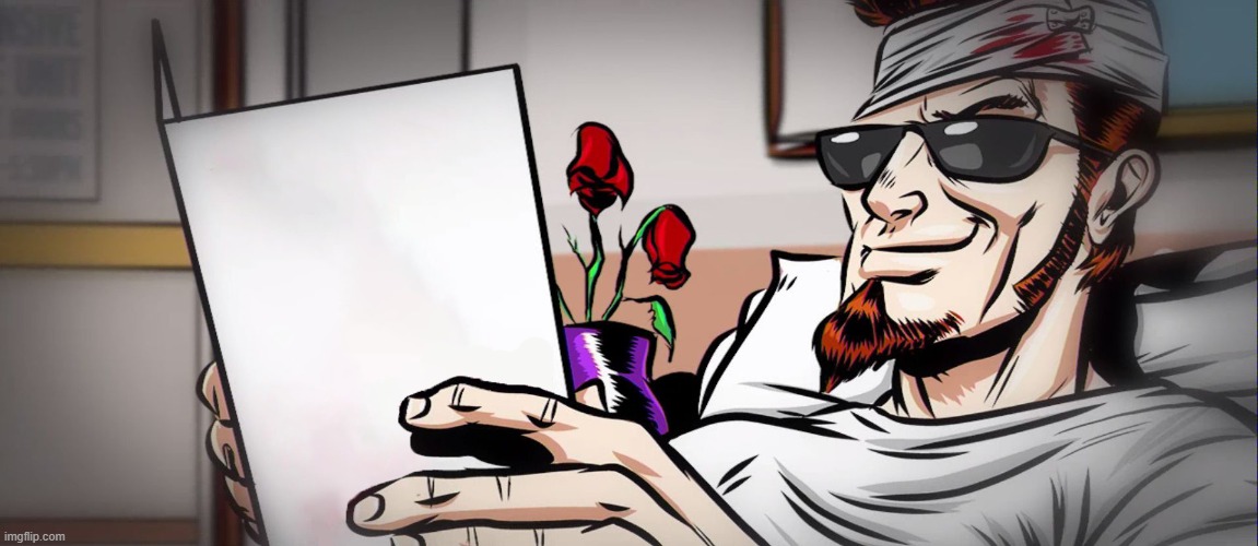 Postal Dude Reads Card | image tagged in postal dude reads card | made w/ Imgflip meme maker