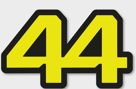 Lewis Hamilton 44 Number Blank Meme Template