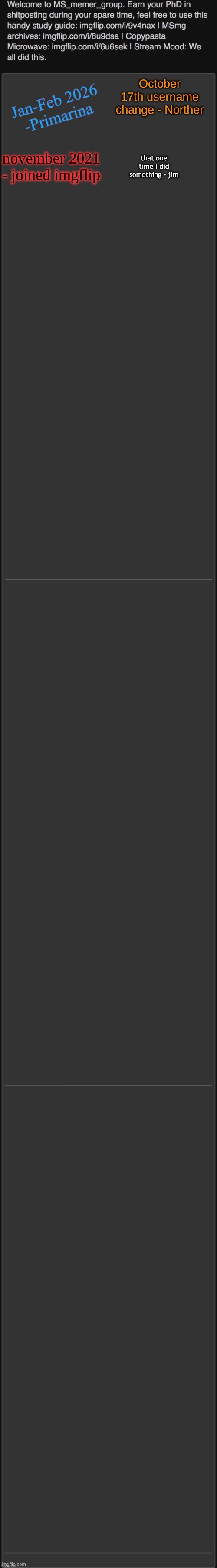 Remix but add your worst moment | October 17th username change - Norther; november 2021 - joined imgflip; that one time I did something - jim | image tagged in remix but add your worst moment | made w/ Imgflip meme maker